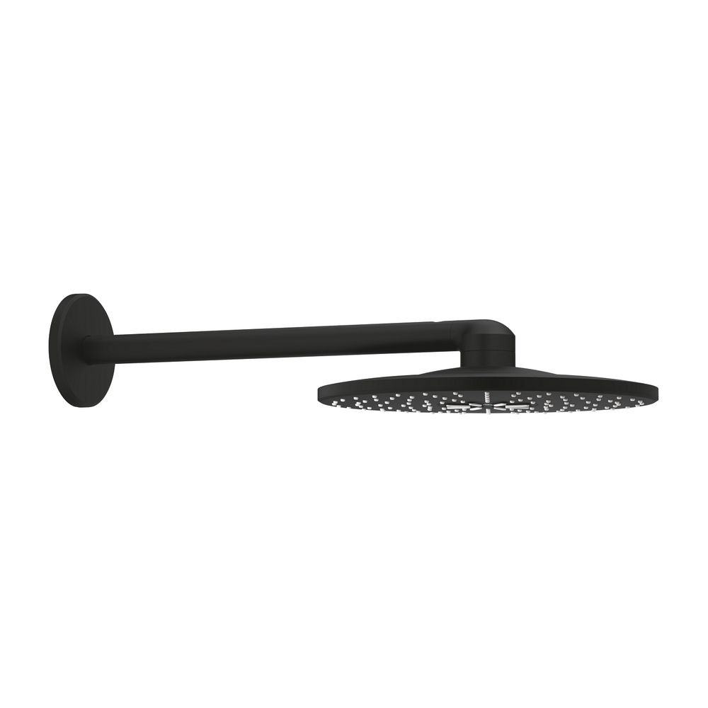 Grohe Rainshower SmartActive 310 Kopfbrauseset, Phantom Black, 2 Strahlarten, Brausearm... GROHE-22123KF0 4005176782572 (Abb. 1)