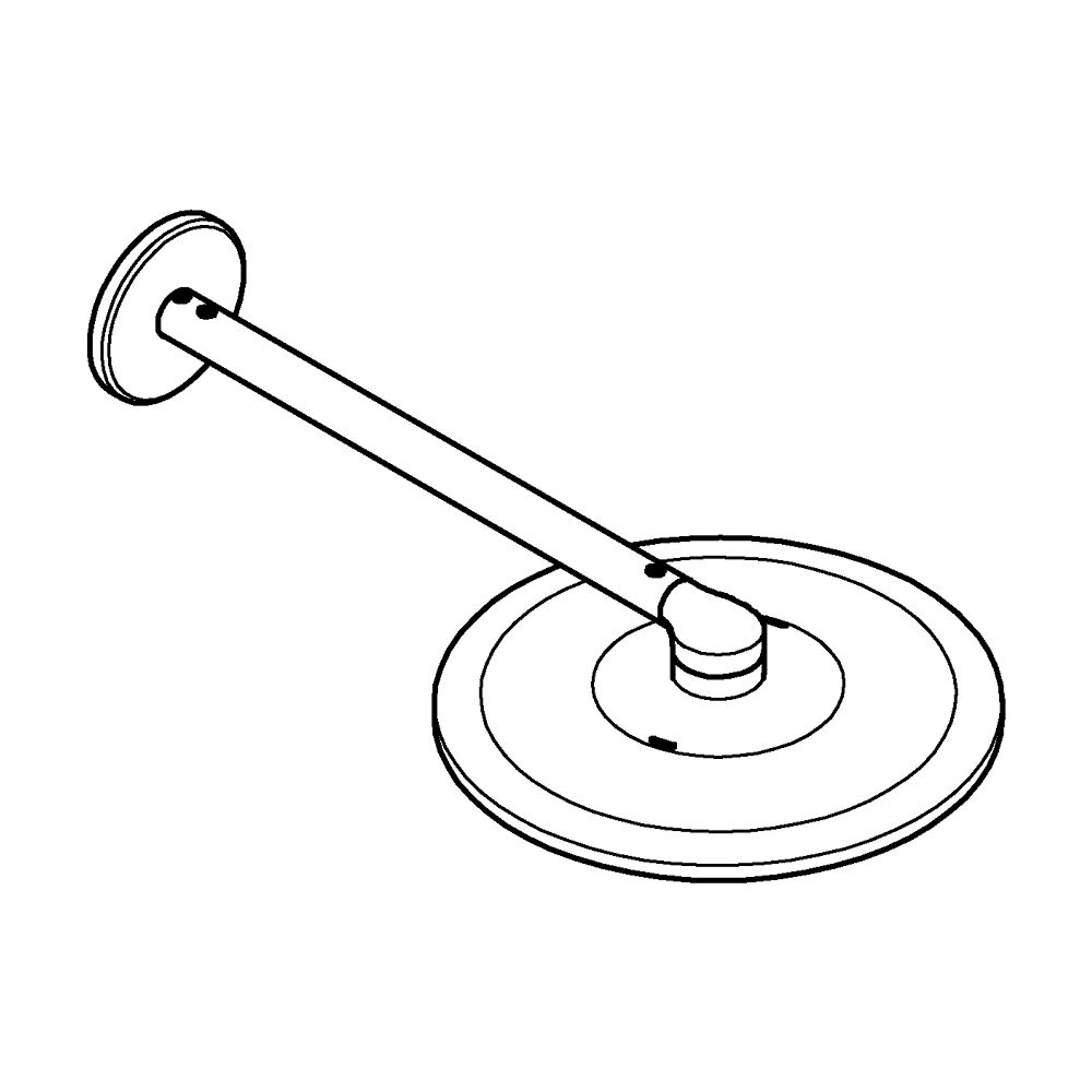 Grohe Rainshower SmartActive 310 Kopfbrauseset, Phantom Black, 2 Strahlarten, Brausearm... GROHE-22123KF0 4005176782572 (Abb. 6)