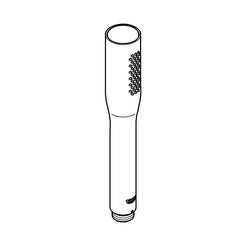 Grohe Euphoria Cosmopolitan Stick Handbrause, 1 Strahlart, 9,5l/min Durchflusskonstanth... GROHE-22126KF0 4005176782626 (Abb. 6)