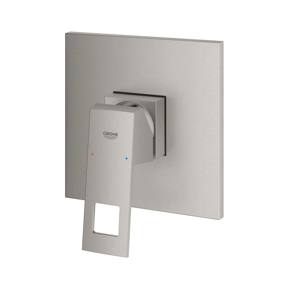 Grohe Eurocube Einhand-Brausebatterie supersteel 24061DC0... GROHE-24061DC0 4005176553929 (Abb. 1)