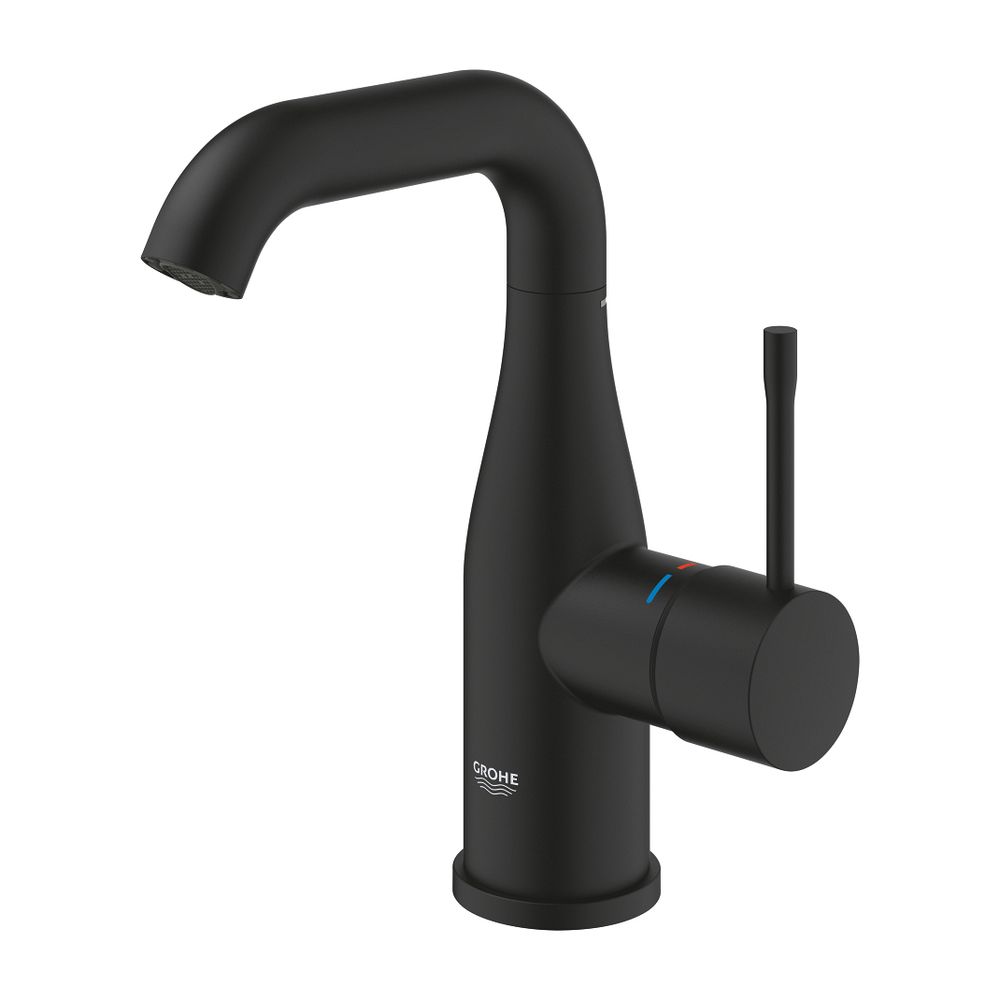 Grohe Essence 1-Loch-Einhand-Waschtischbatterie M-Size, Phantom Black, glatter Körper, ... GROHE-24176KF1 4005176782367 (Abb. 3)