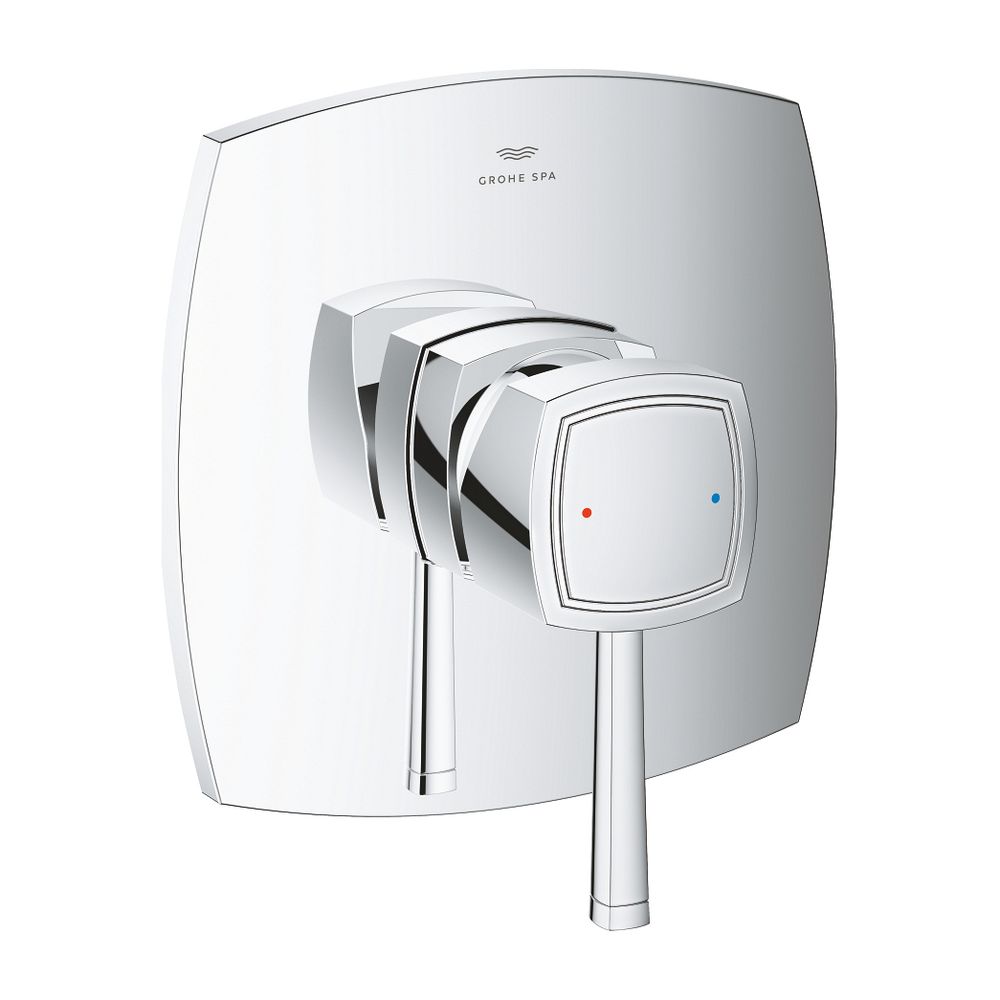 Grohe Grandera 1-Loch-Einhand-Brausebatterie Chrom, Fertigmontageset für Rapido SmartBo... GROHE-24259000 4005176758348 (Abb. 1)