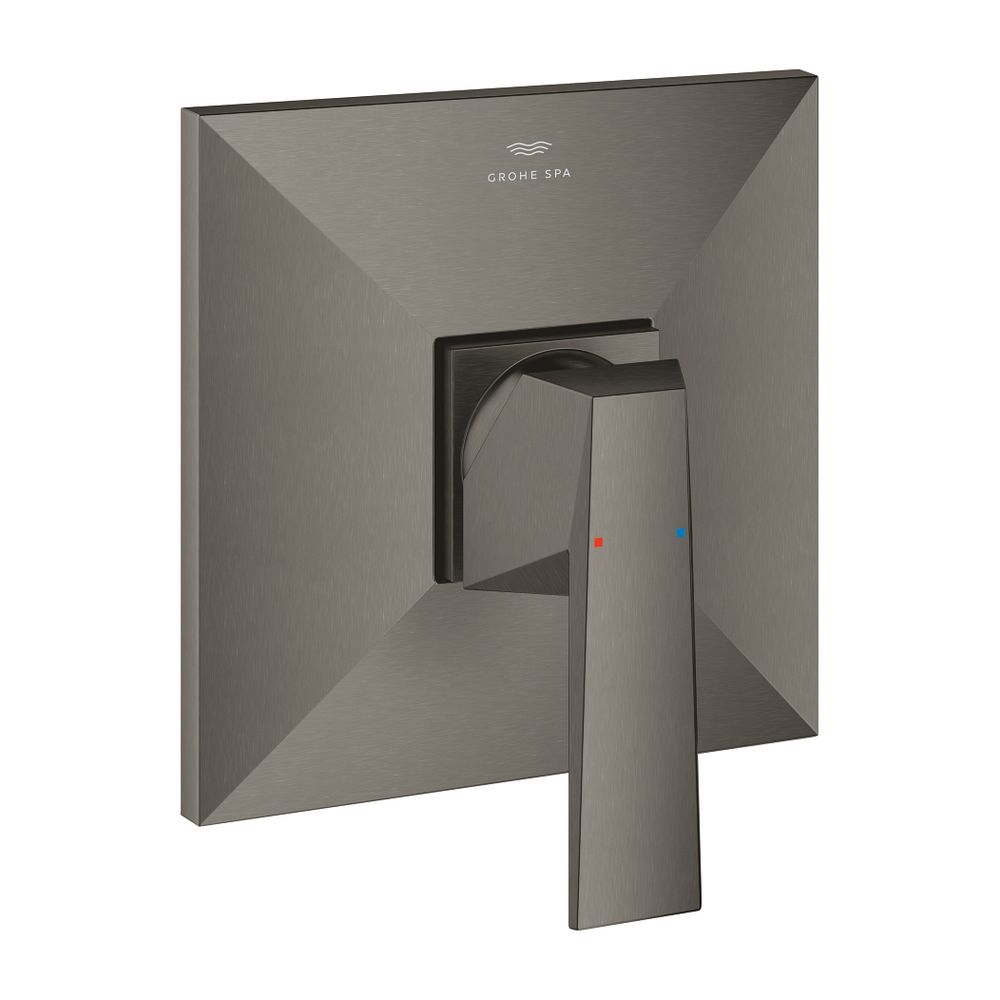 Grohe Allure Brilliant Einhand-Brausebatterie Hard Graphite gebürstet, Fertigmontageset... GROHE-24277AL0 4005176759925 (Abb. 1)