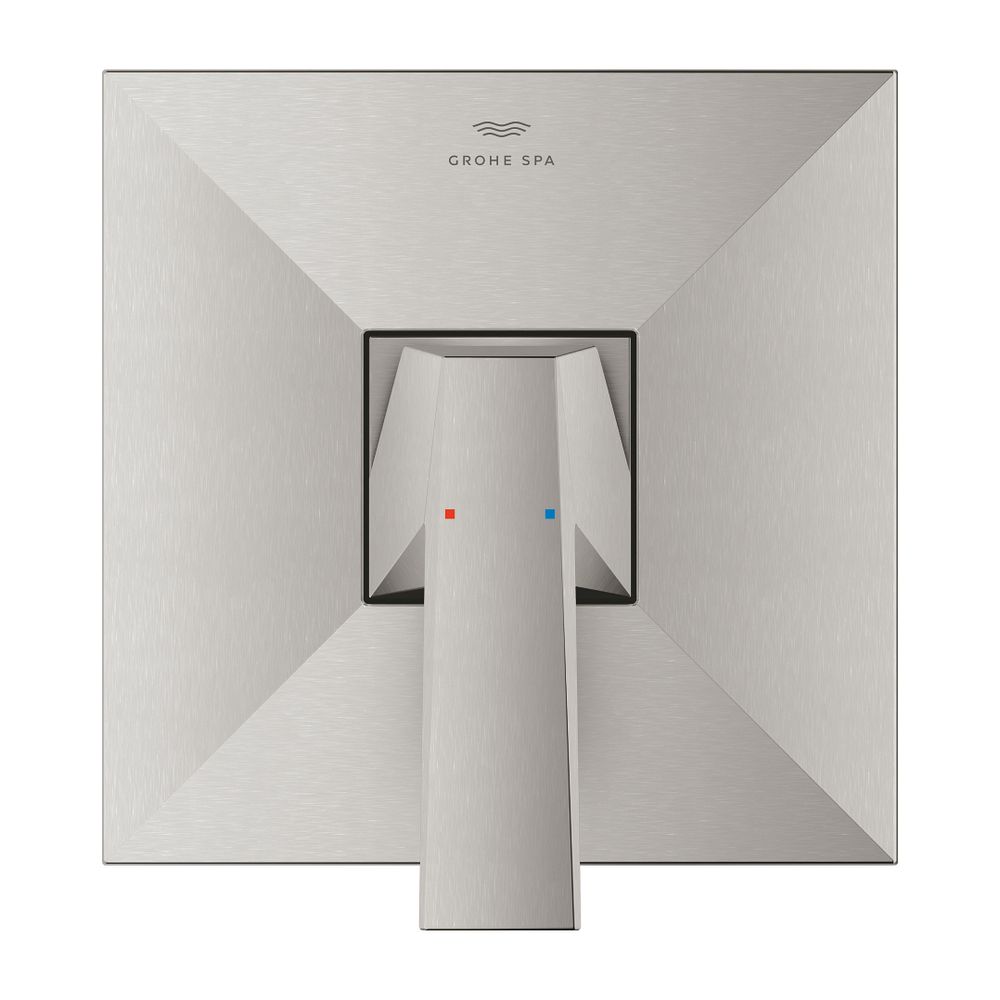 Grohe Allure Brilliant Einhand-Brausebatterie Supersteel, Fertigmontageset für Rapido S... GROHE-24277DC0 4005176759932 (Abb. 2)