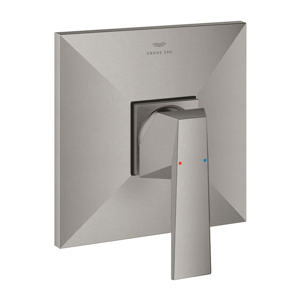 Grohe Allure Brilliant Einhand-Brausebatterie Supersteel, Fertigmontageset für Rapido S... GROHE-24277DC0 4005176759932 (Abb. 1)