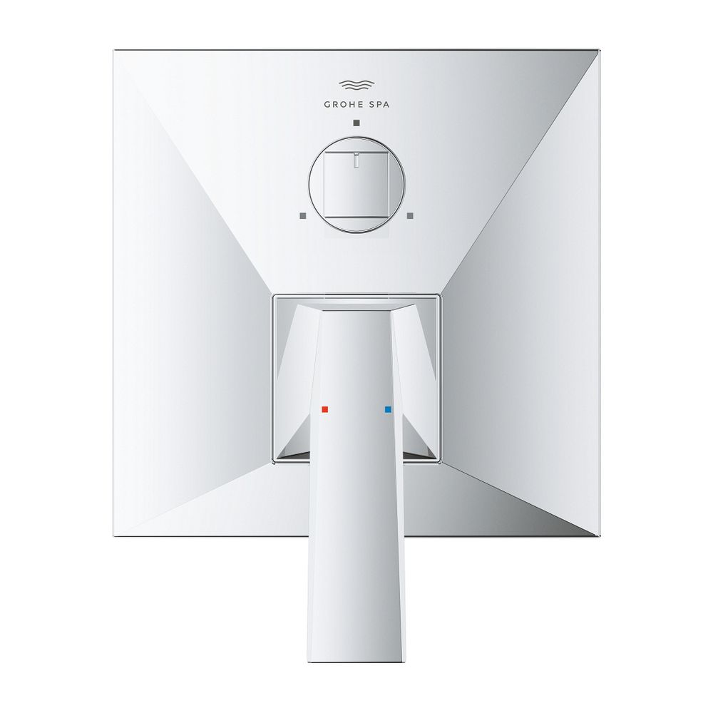 Grohe Allure Brilliant Einhandbatterie Chrom, mit 3-Wege-Umstellung, Fertigmontageset f... GROHE-24340000 4005176759970 (Abb. 2)