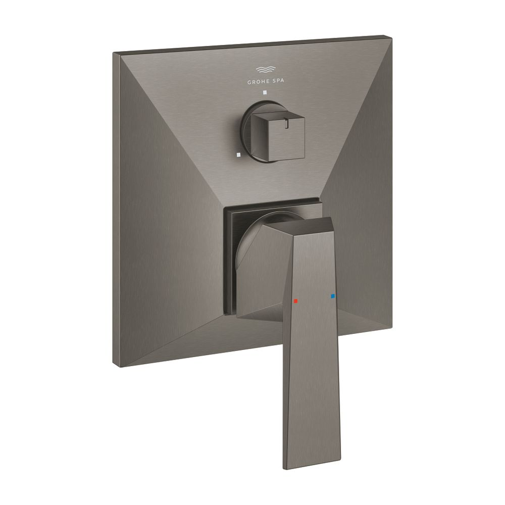 Grohe Allure Brilliant Einhandbatterie Hard Graphite gebürstet, mit 3-Wege-Umstellung, ... GROHE-24340AL0 4005176759987 (Abb. 1)