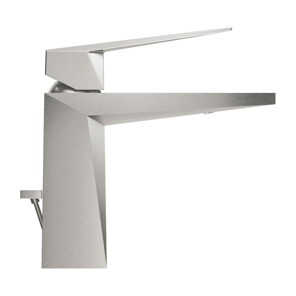 Grohe Allure Brilliant 1-Loch-Waschtischbatterie Einhand M-Size Supersteel, 1 1/4" Zugs... GROHE-24341DC0 4005176759680 (Abb. 2)