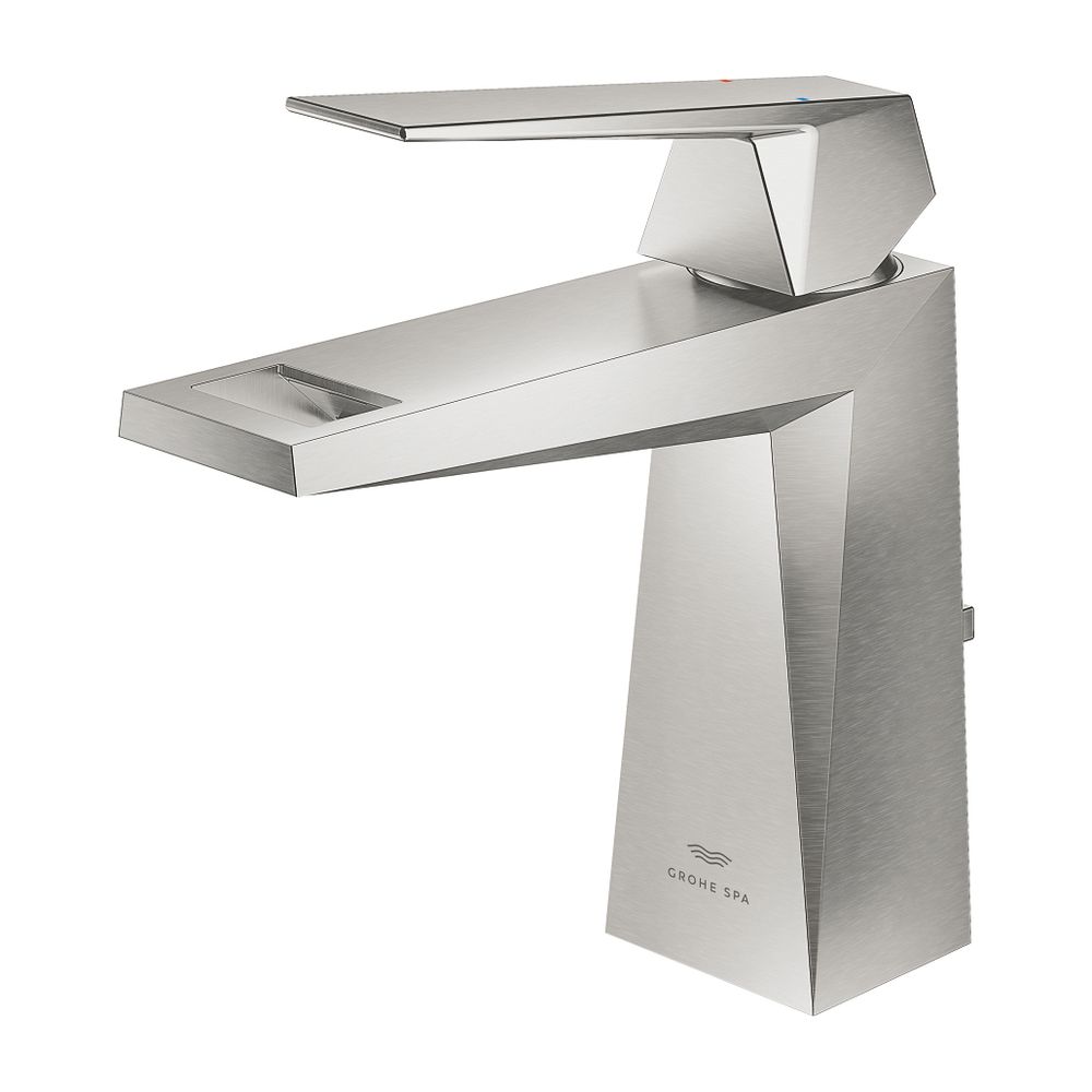 Grohe Allure Brilliant 1-Loch-Waschtischbatterie Einhand M-Size Supersteel, 1 1/4" Zugs... GROHE-24341DC0 4005176759680 (Abb. 3)