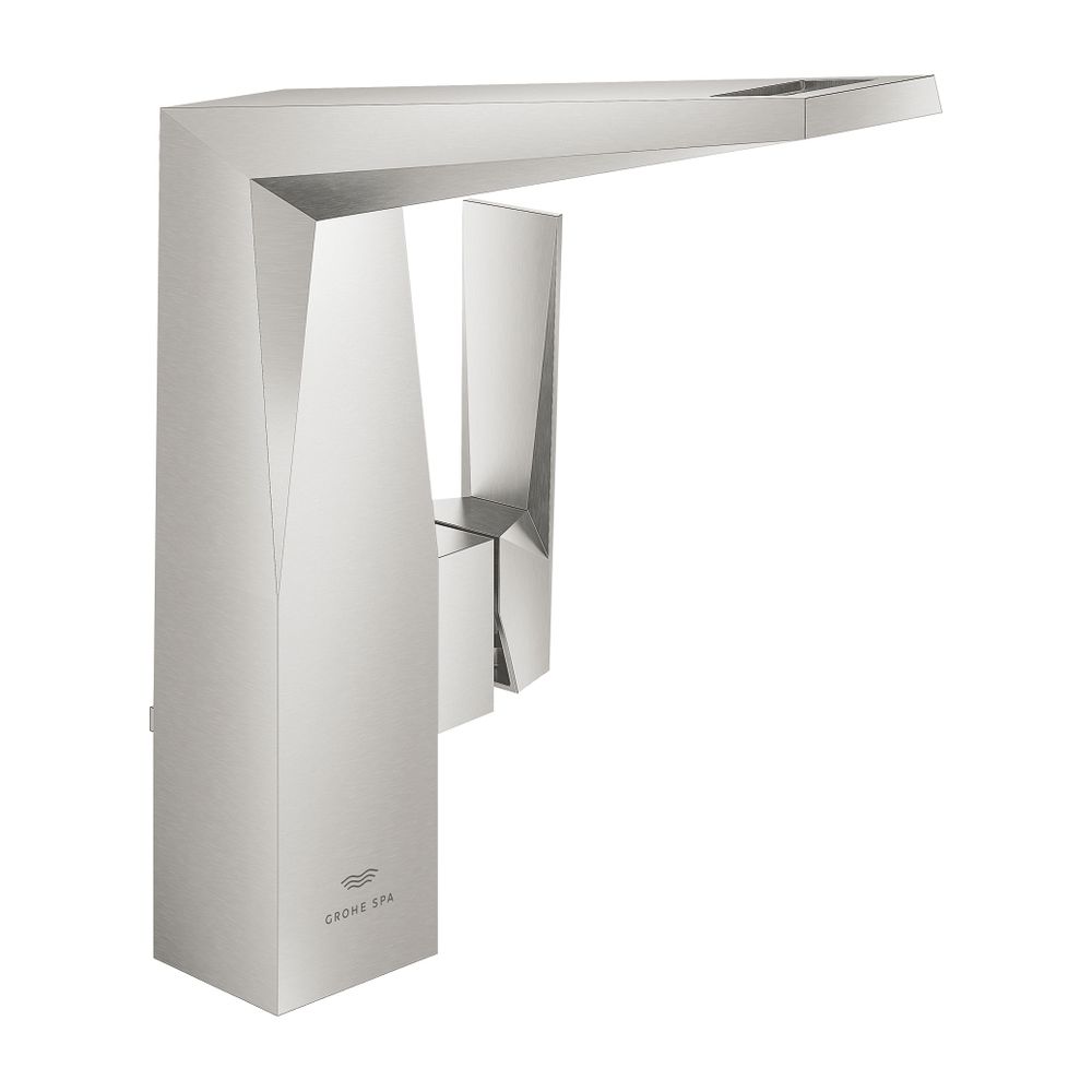 Grohe Allure Brilliant 1-Loch-Waschtischbatterie Einhand L-Size Supersteel, 1 1/4" Zugs... GROHE-24344DC0 4005176759758 (Abb. 1)