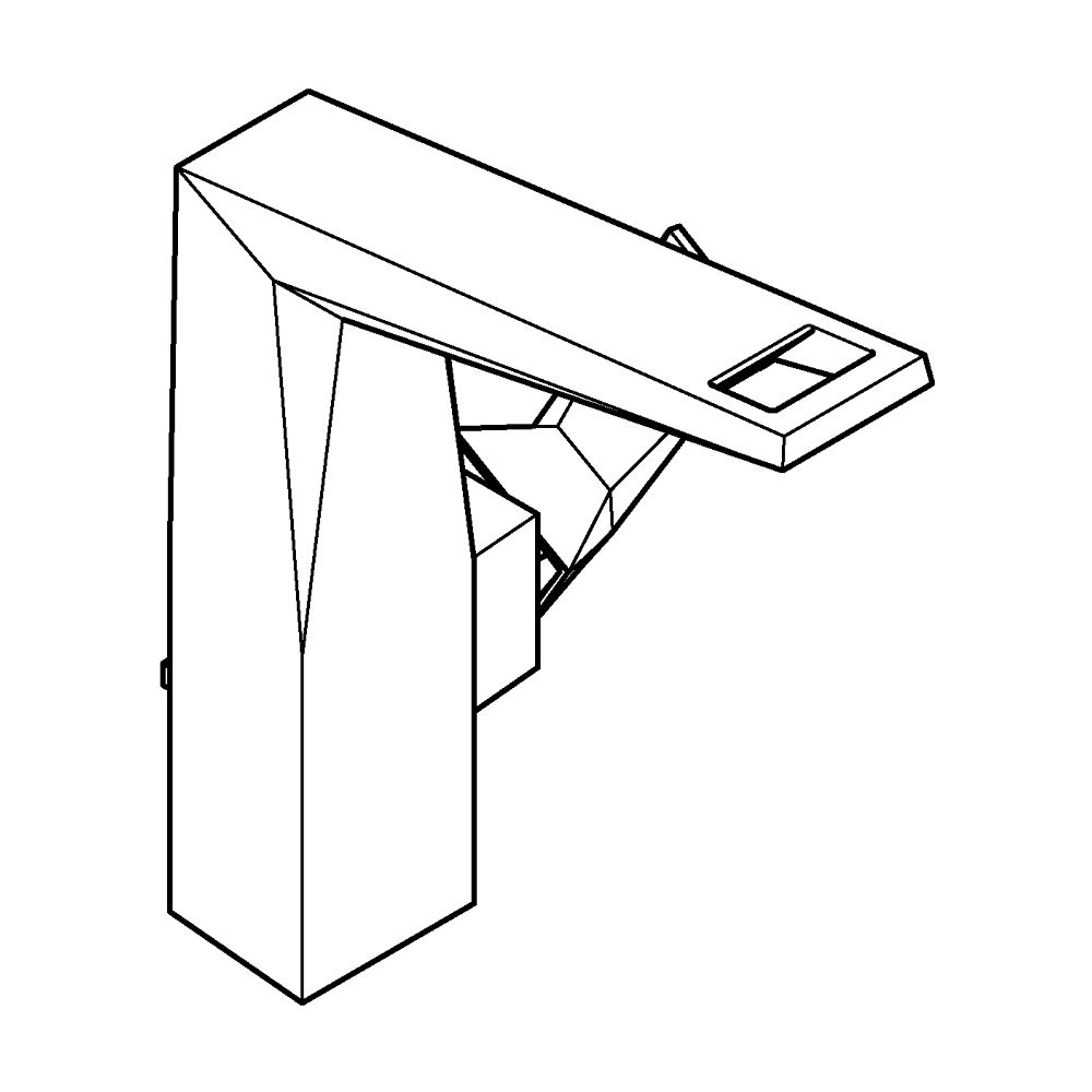 Grohe Allure Brilliant 1-Loch-Waschtischbatterie Einhand L-Size Supersteel, 1 1/4" Zugs... GROHE-24344DC0 4005176759758 (Abb. 3)