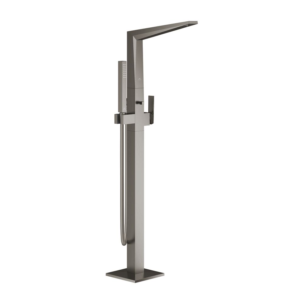 Grohe Allure Brilliant Einhand-Wannenbatterie Hard Graphite gebürstet, Bodenmontage, Fe... GROHE-24348AL0 4005176759895 (Abb. 1)