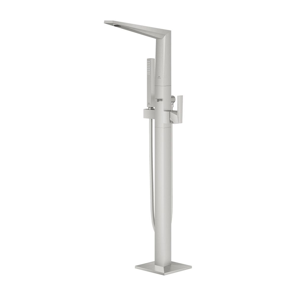 Grohe Allure Brilliant Einhand-Wannenbatterie Supersteel, Bodenmontage, Fertigmontagese... GROHE-24348DC0 4005176759901 (Abb. 3)