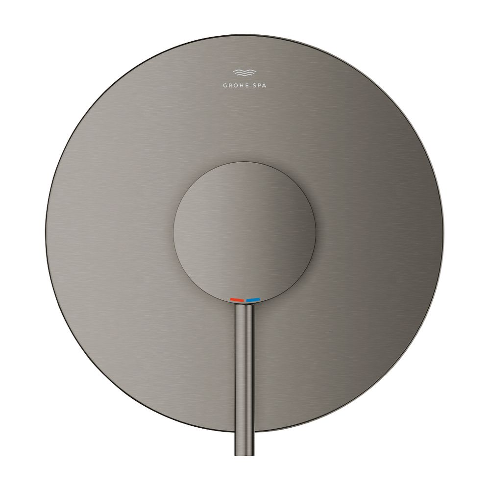 Grohe Atrio Einhand-Bidetbatterie, Hard Graphite gebürstet, Fertigmontageset für Rapido... GROHE-24354AL0 4005176761577 (Abb. 2)