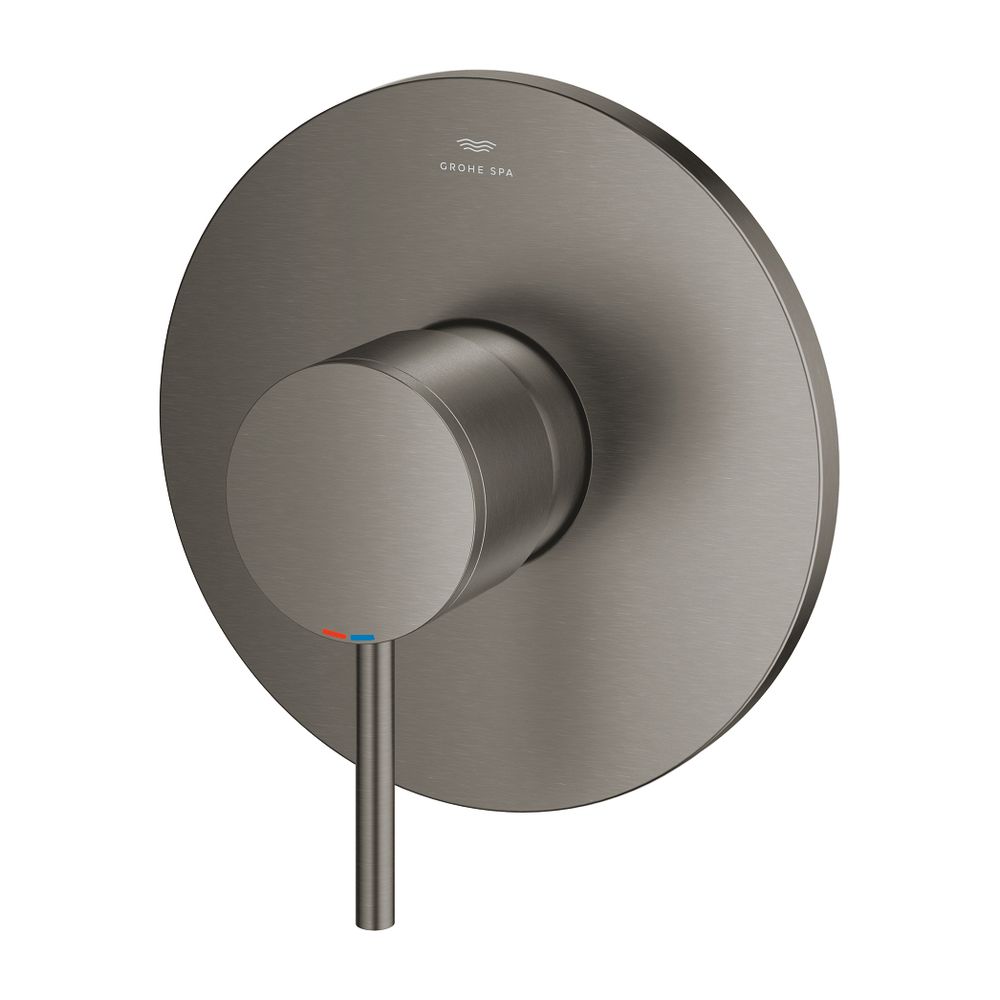 Grohe Atrio Einhand-Bidetbatterie, Hard Graphite gebürstet, Fertigmontageset für Rapido... GROHE-24354AL0 4005176761577 (Abb. 3)