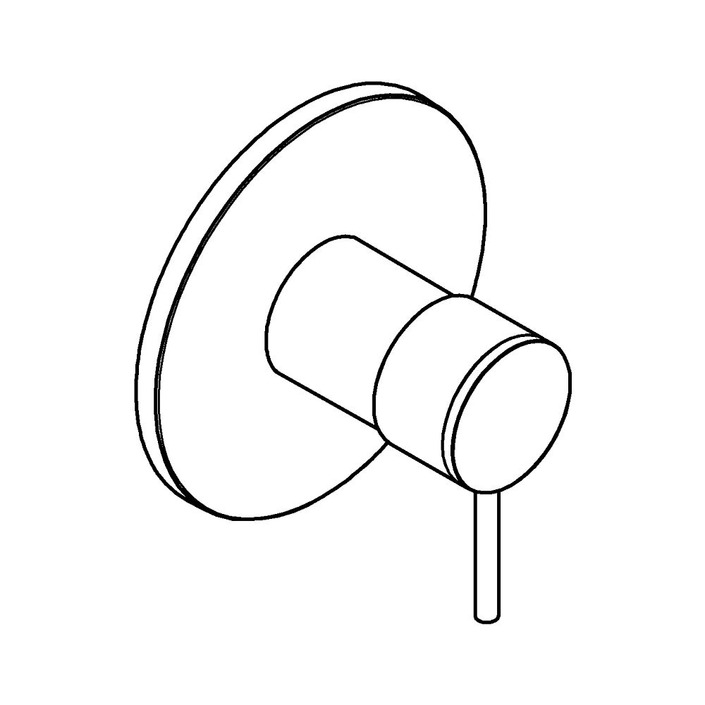 Grohe Atrio Einhand-Bidetbatterie, Hard Graphite gebürstet, Fertigmontageset für Rapido... GROHE-24354AL0 4005176761577 (Abb. 5)