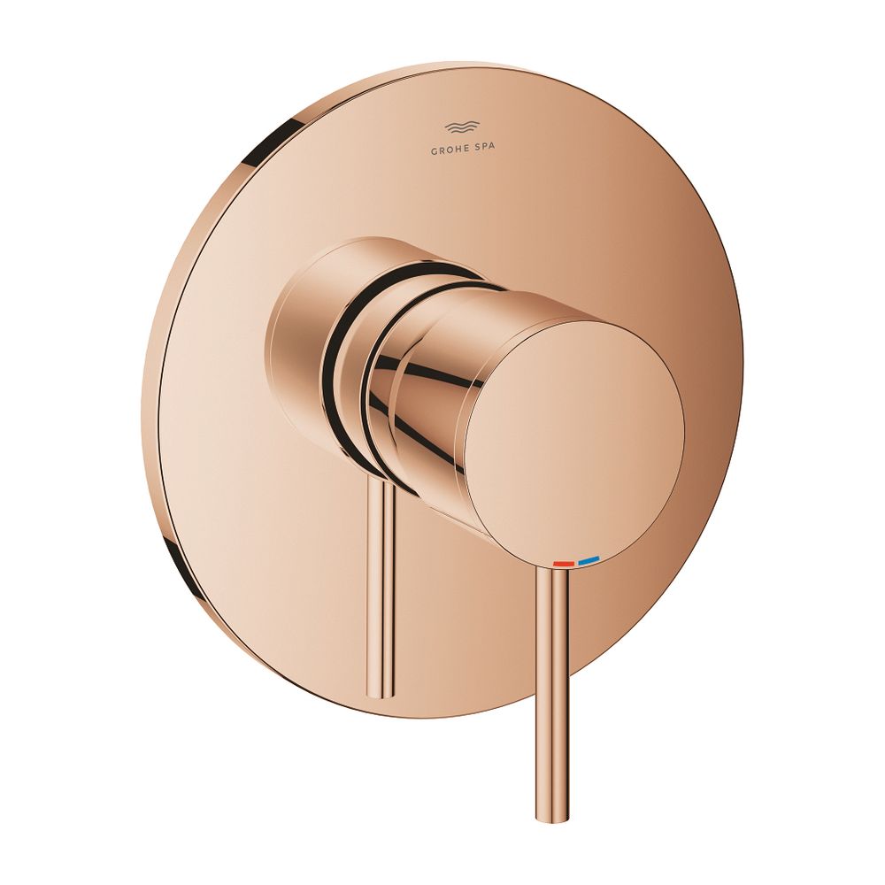 Grohe Atrio Einhand-Bidetbatterie, Warm Sunset, Fertigmontageset für Rapido SmartBox... GROHE-24354DA0 4005176761584 (Abb. 1)
