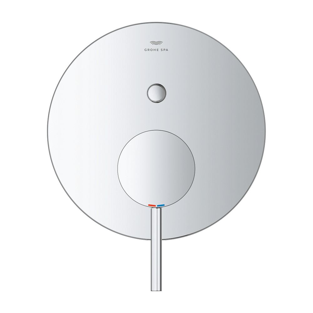 Grohe Atrio Einhand-Wannenbatterie Chrom, Fertigmontageset für Rapido SmartBox... GROHE-24355000 4005176762079 (Abb. 2)