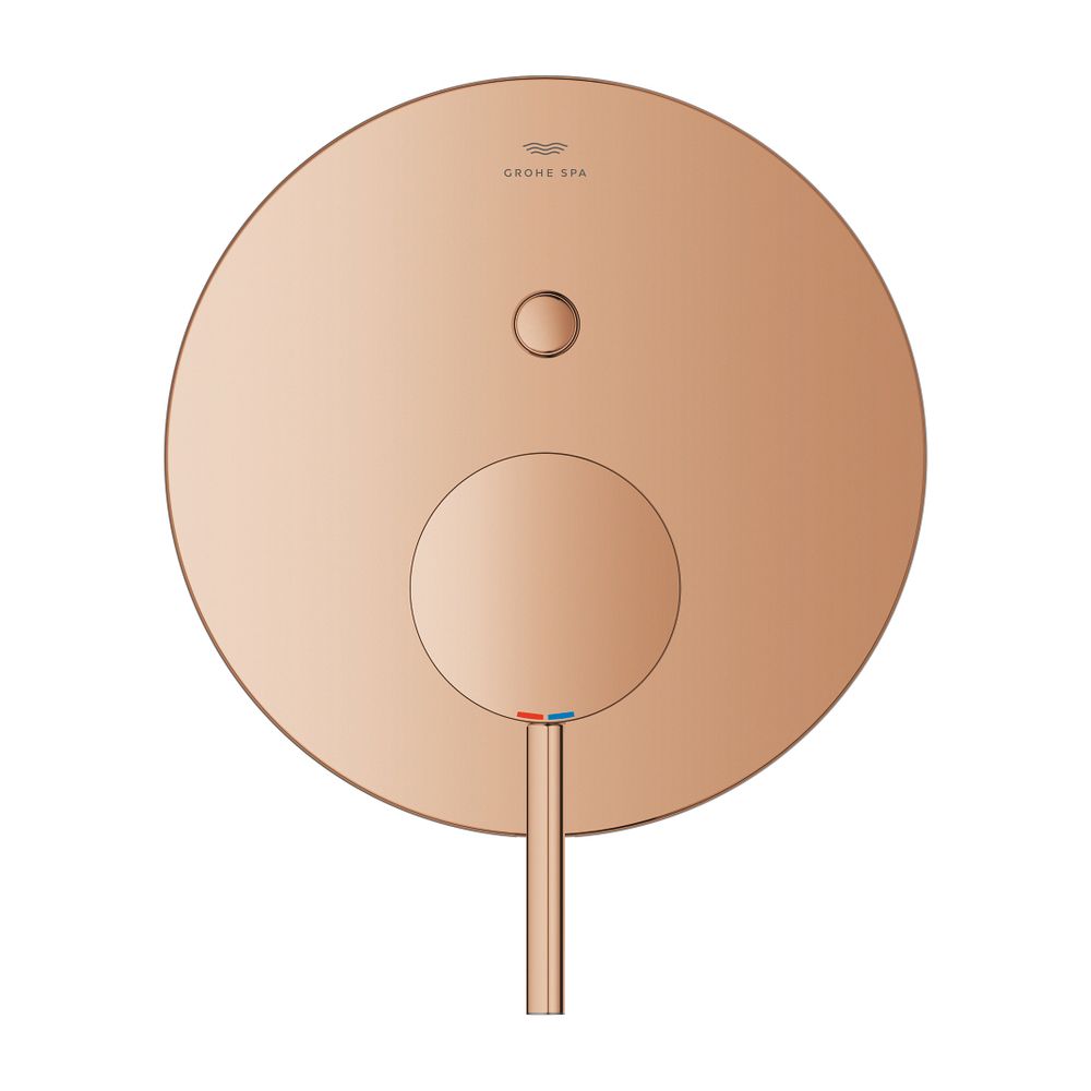Grohe Atrio Einhand-Wannenbatterie Warm Sunset, Fertigmontageset für Rapido SmartBox... GROHE-24355DA0 4005176761621 (Abb. 2)