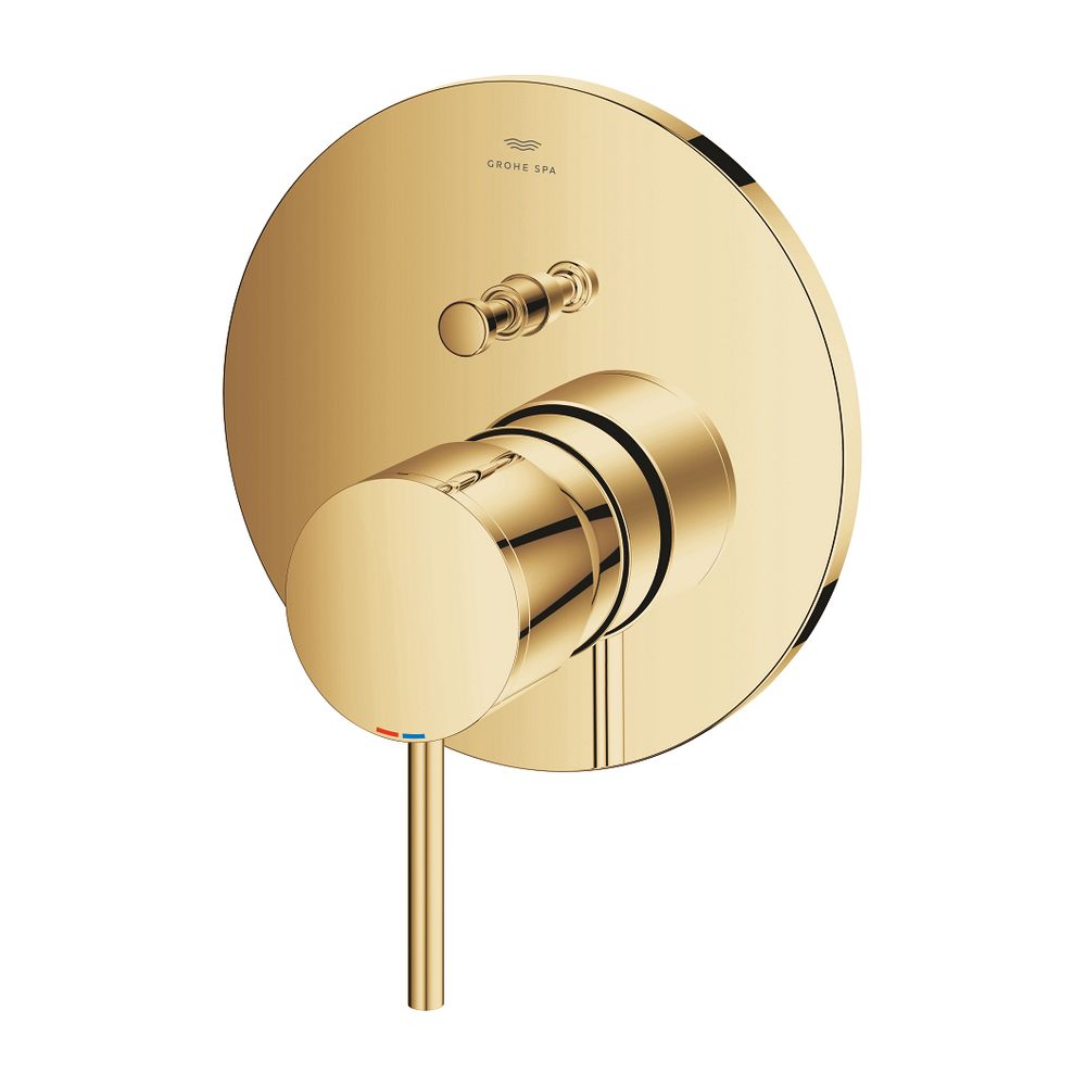 Grohe Atrio Einhand-Wannenbatterie Cool Sunrise, Fertigmontageset für Rapido SmartBox... GROHE-24355GL0 4005176761645 (Abb. 3)