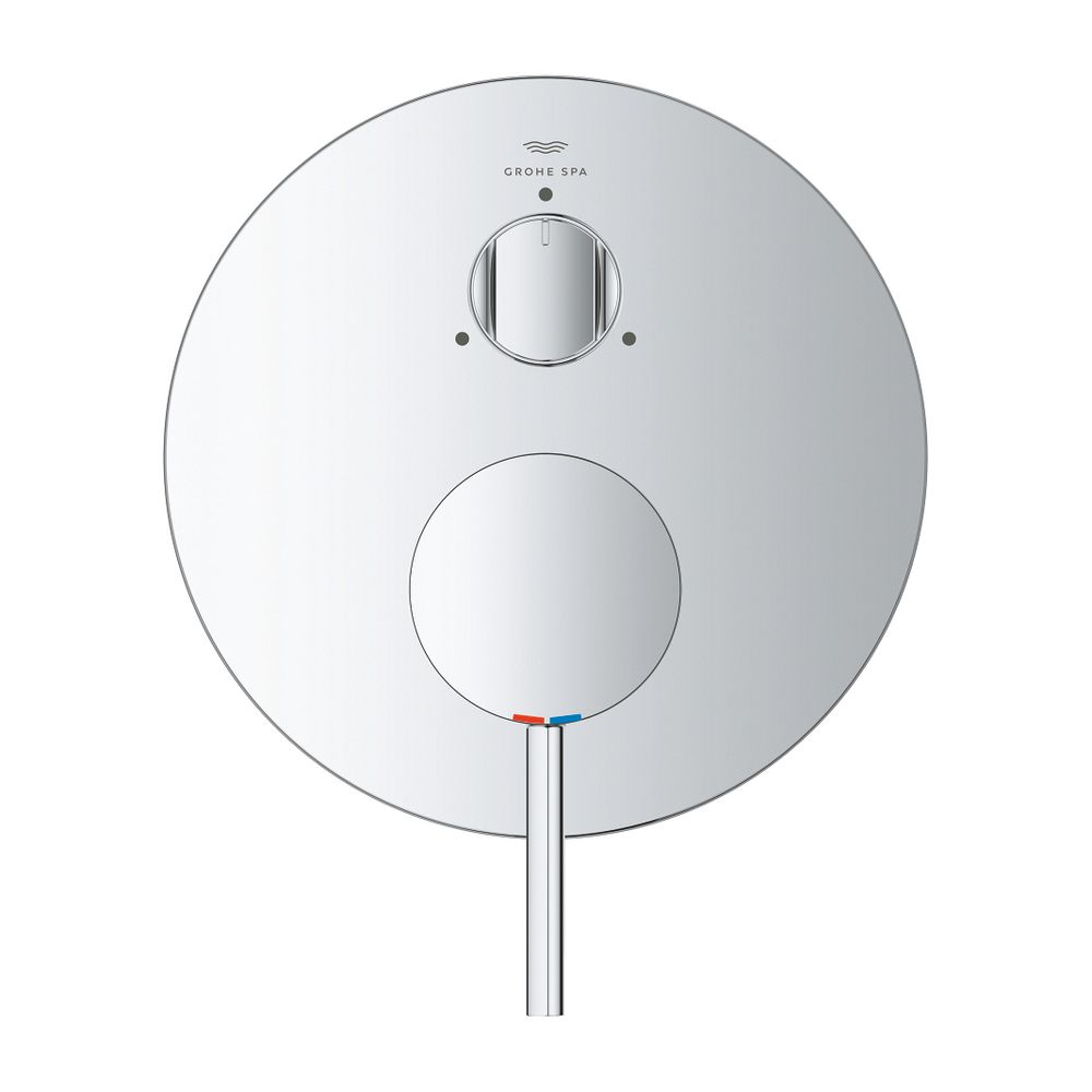 Grohe Atrio Einhandbatterie Hard Graphite gebürstet, Fertigmontageset für 3-Wege-Umstel... GROHE-24356000 4005176762086 (Abb. 2)