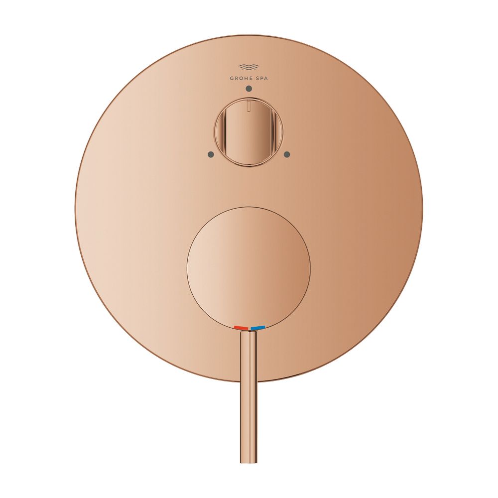Grohe Atrio Einhandbatterie Warm Sunset gebürstet, Fertigmontageset für 3-Wege-Umstellu... GROHE-24356DA0 4005176761669 (Abb. 2)