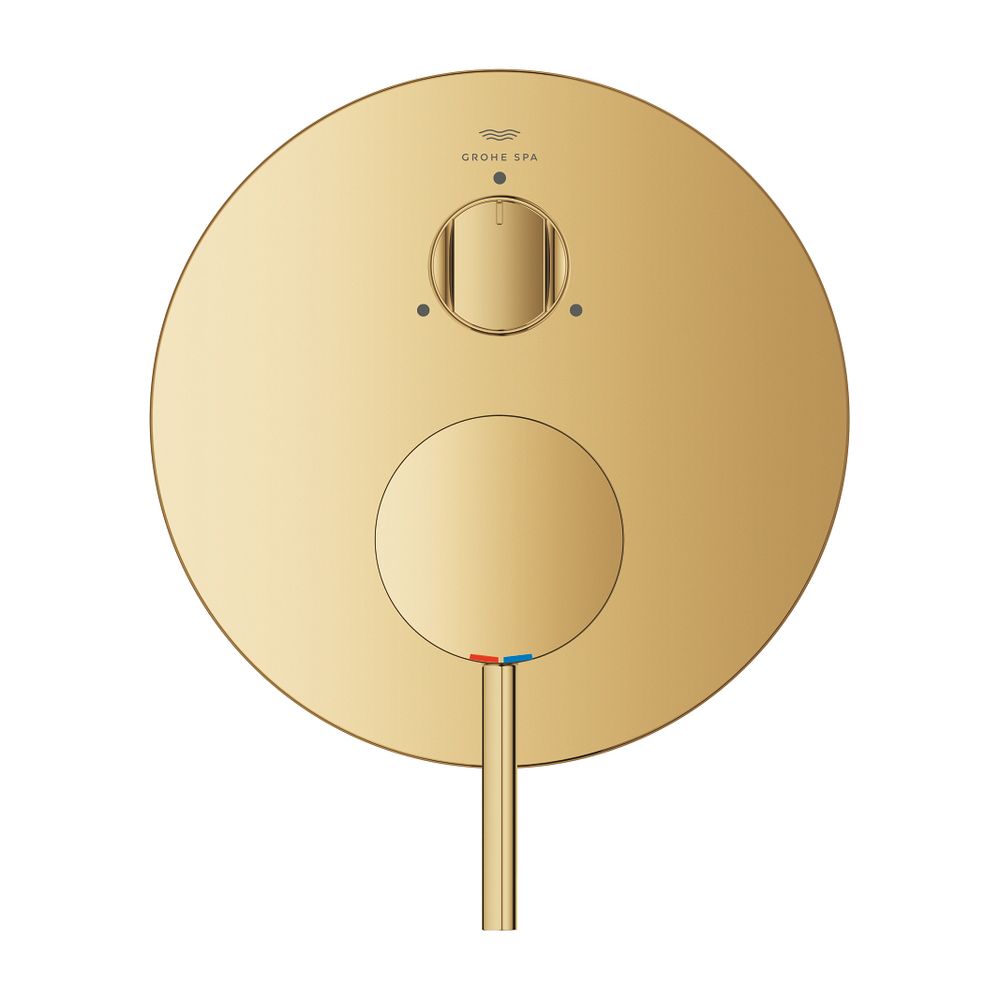 Grohe Atrio Einhandbatterie Supersteel, Fertigmontageset für 3-Wege-Umstellung, für Rap... GROHE-24356GL0 4005176761171 (Abb. 2)