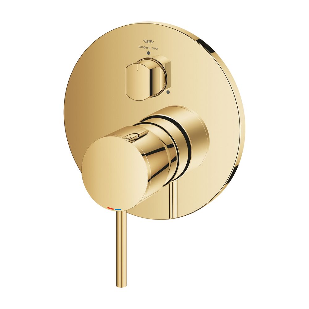 Grohe Atrio Einhandbatterie Supersteel, Fertigmontageset für 3-Wege-Umstellung, für Rap... GROHE-24356GL0 4005176761171 (Abb. 3)