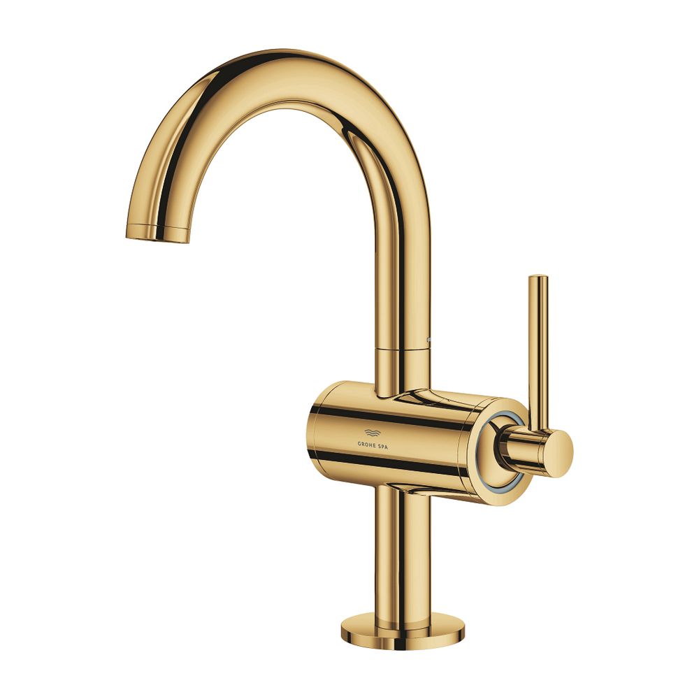 Grohe Atrio 1-Loch-Einhand-Waschtischbatterie, M-Size, schwenkbarer Bogenauslauf, 1 1/4... GROHE-24363GL0 4005176760921 (Abb. 2)