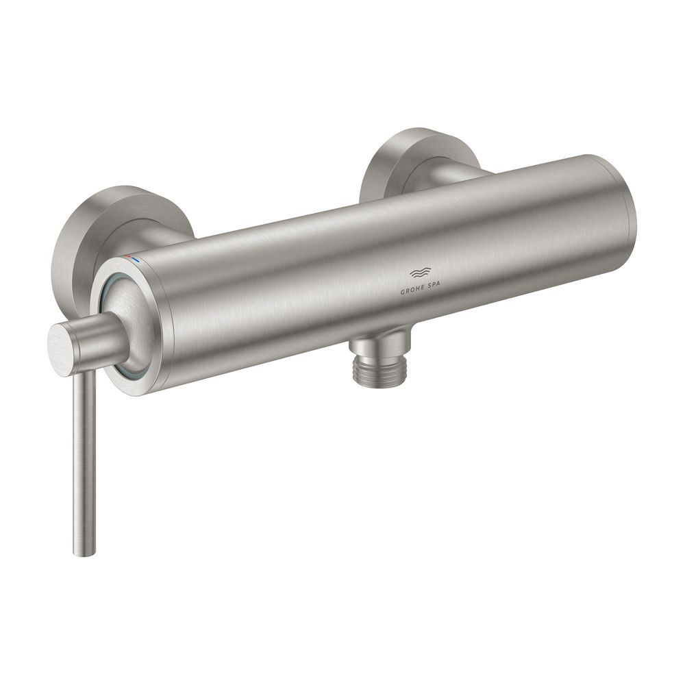 Grohe Atrio Einhand-Brausebatterie Supersteel, Wandmontage... GROHE-24366DC0 4005176761041 (Abb. 1)