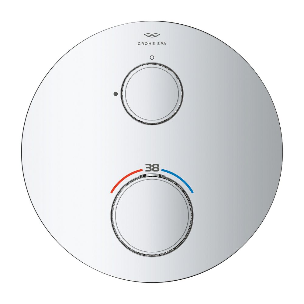 Grohe Atrio PC Thermostat-Brausebatterie Chrom mit 2-Wege-Umstellung mit Knopfbetätigun... GROHE-24396000 4005176786204 (Abb. 5)