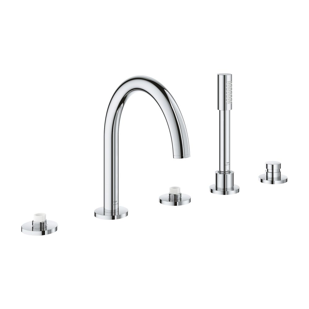 Grohe Atrio PC 5-Loch-Wannenkombination Chrom für Hebelgriffe... GROHE-25224000 4005176508950 (Abb. 1)