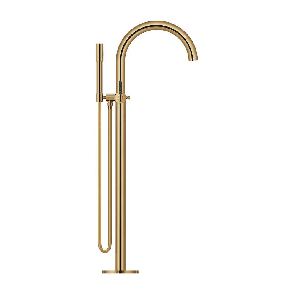 Grohe Atrio PC Wannenbatterie Cool Sunrise für Hebelgriffe, Bodenmontage, Fertigmontage... GROHE-25227GL0 4005176508196 (Abb. 3)