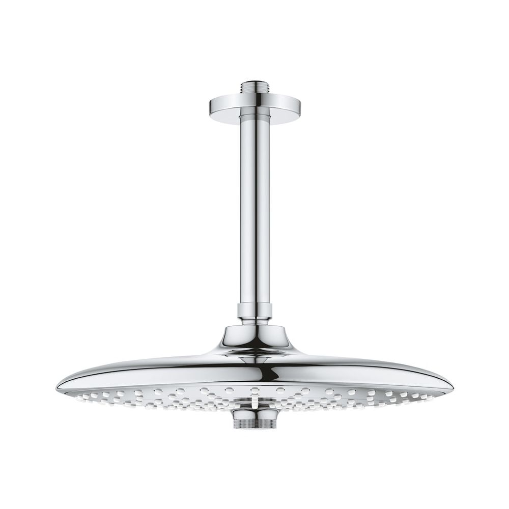 Grohe Euphoria 260 Kopfbrauseset Deckenauslass 142 mm 3 Strahlarten chrom 26461000... GROHE-26461000 4005176416989 (Abb. 1)