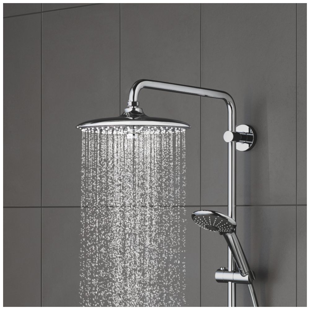 Grohe Vitalio Joy 260 Kopfbrause, 3 Strahlarten, Chrom, 26462000... GROHE-26462000 4005176417795 (Abb. 2)
