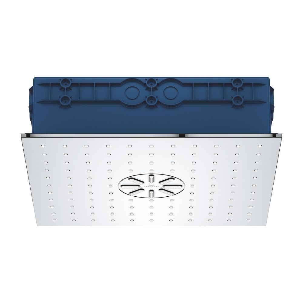 Grohe Rainshower Aqua Deckenbrause Duo 2 Strahlarten 334x334mm, Chrom, 3bar 16l/min max... GROHE-26733000 4005176644597 (Abb. 1)
