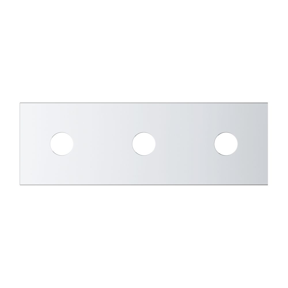 Grohe Rainshower Aqua Abdeckhaube für 3 Strahlbilder Deckenbrause, Chrom, ohne Rohbau-S... GROHE-26786000 4005176681615 (Abb. 2)