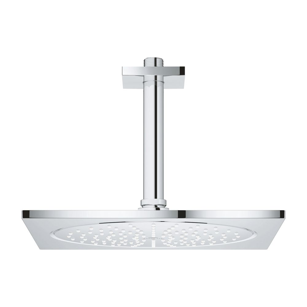 Grohe Rainshower Aqua Kopfbrauseset 10", Deckenauslass 142mm, 1 Strahlart, 9,5l/min Dur... GROHE-26861000 4005176758850 (Abb. 1)