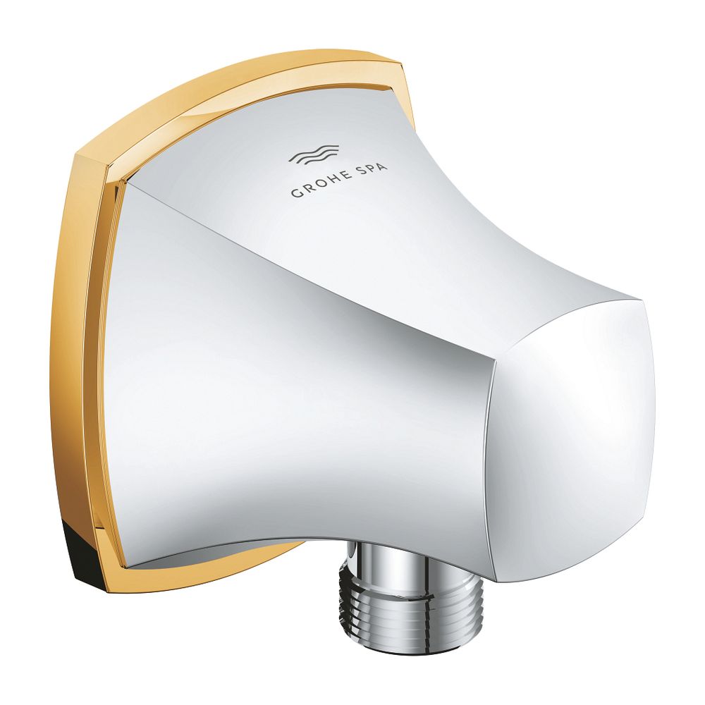 Grohe Grandera Wandanschlussbogen Außengewinde, Chrom/Gold... GROHE-26897IG0 4005176758461 (Abb. 2)