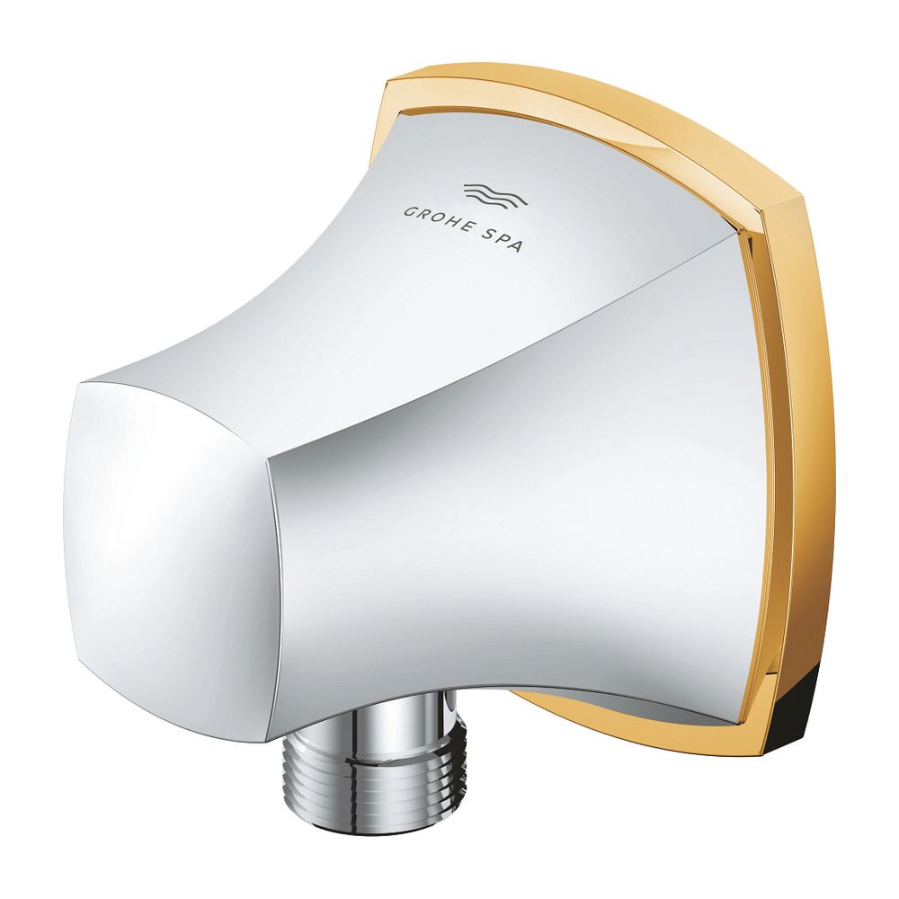 Grohe Grandera Wandanschlussbogen Außengewinde, Chrom/Gold... GROHE-26897IG0 4005176758461 (Abb. 1)