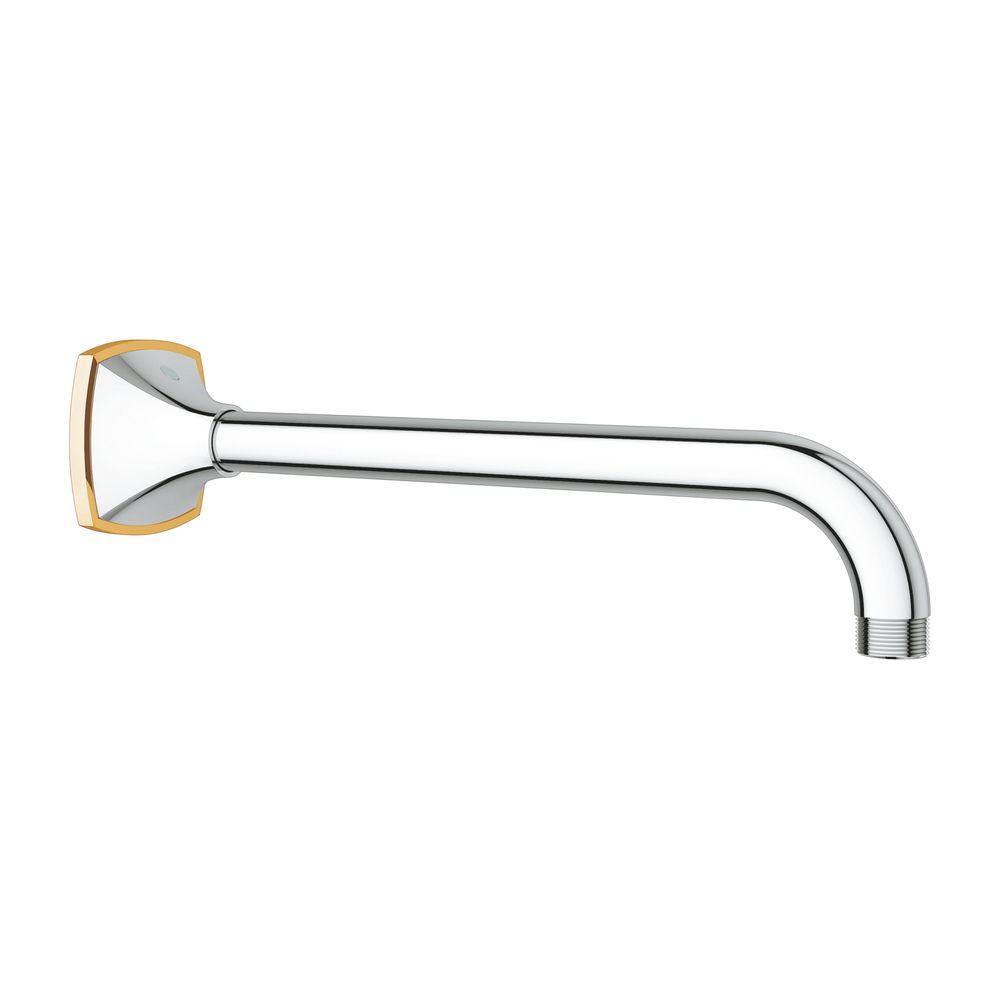 Grohe Rainshower Grandera Brausearm Ausladung 286mm, Chrom/Gold... GROHE-26900IG0 4005176758638 (Abb. 1)