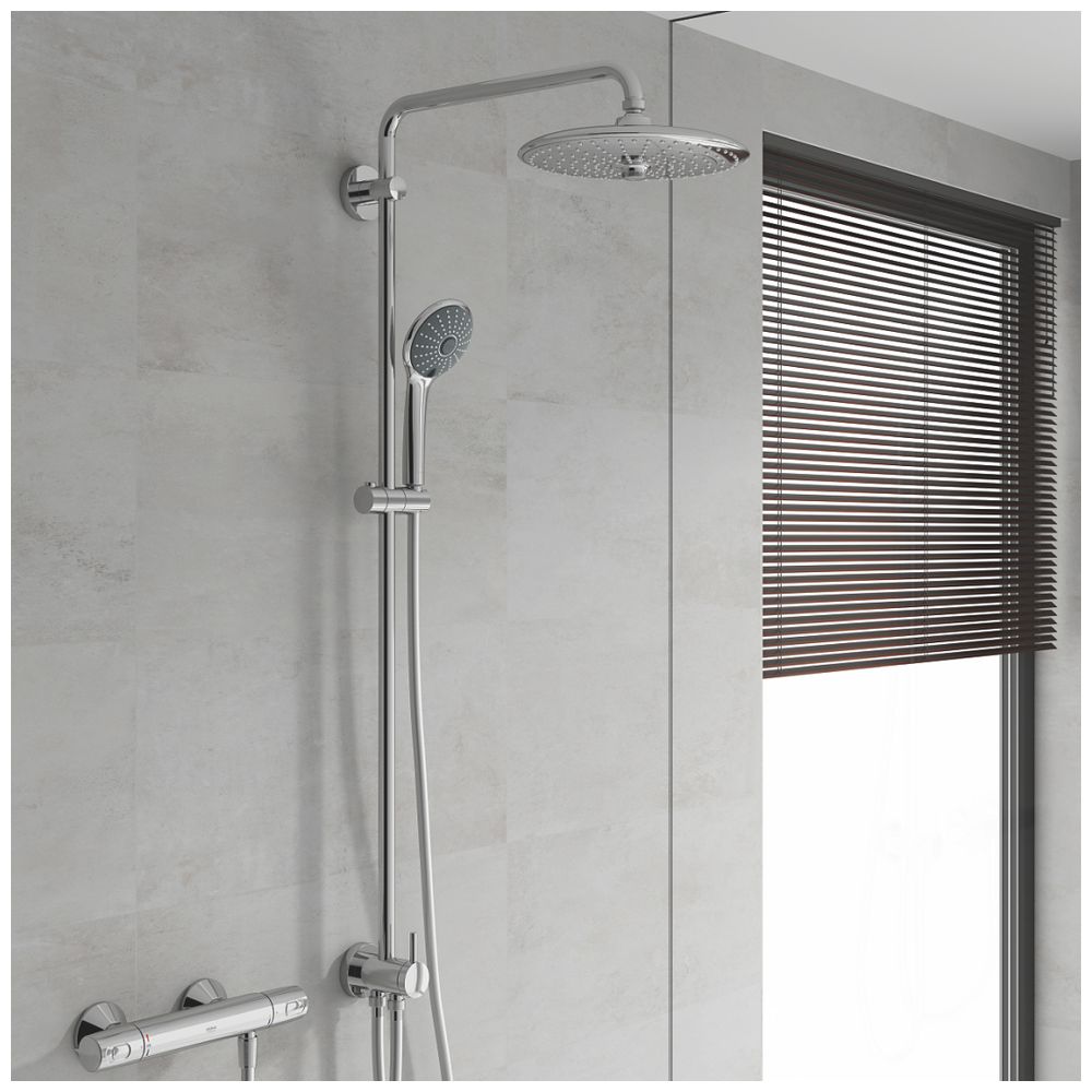Grohe Vitalio Joy System 260 Duschsystem mit Umstellung für die Wandmontage, QuickFix, ... GROHE-27357002 4005176417993 (Abb. 2)