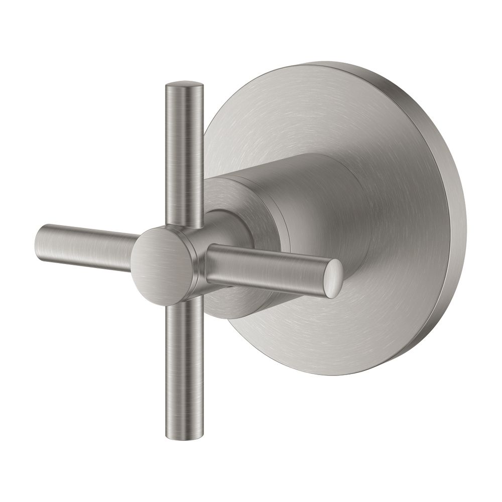Grohe Atrio Unterputz-Ventil-Oberbau Supersteel, mit Kreuzgriffen für UP-Ventile 35028 ... GROHE-29396DC0 4005176754098 (Abb. 2)