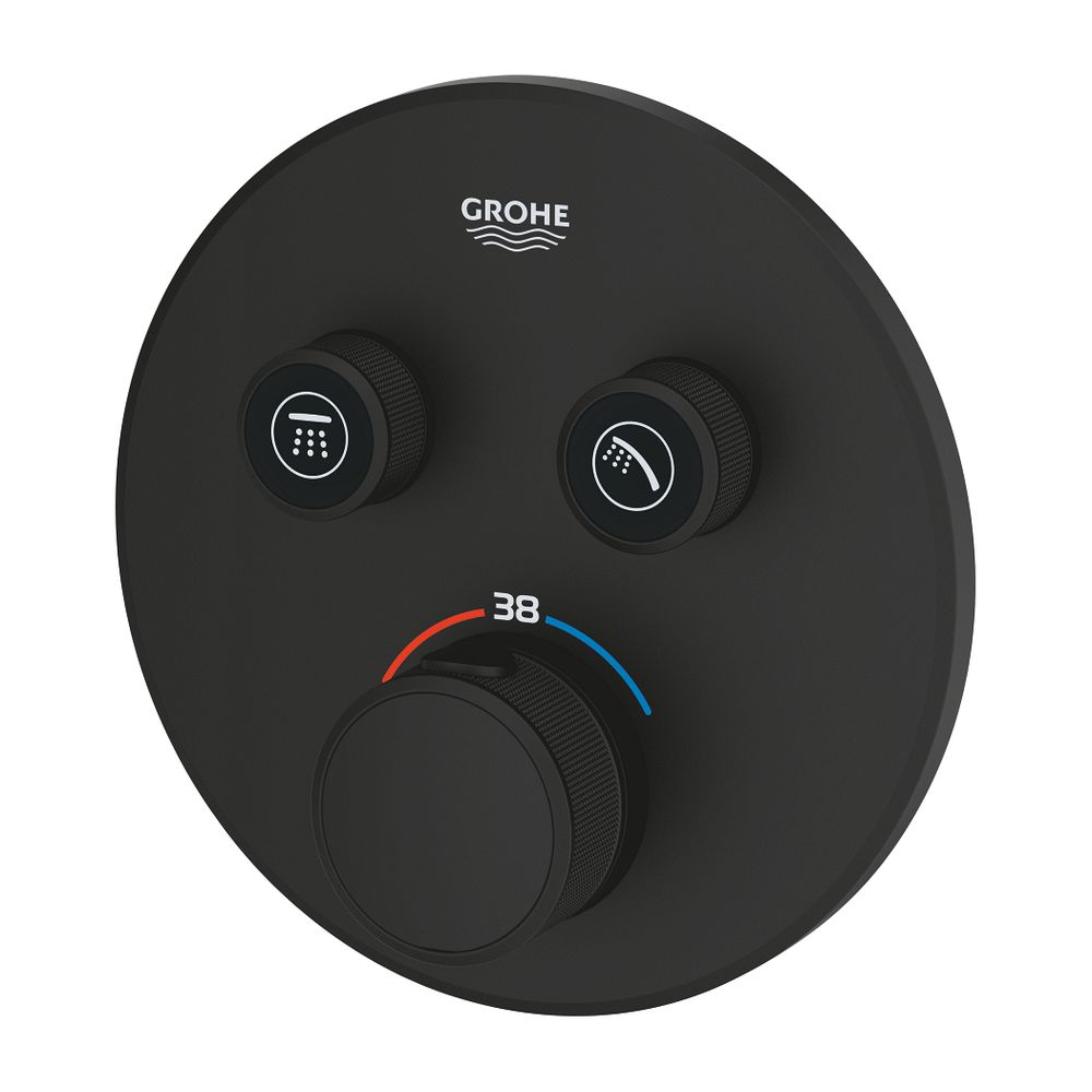 Grohe Thermostat Grohtherm SmartControl, 2 Absperrventile, Fertigmontageset für Rapido ... GROHE-29507KF0 4005176782534 (Abb. 3)