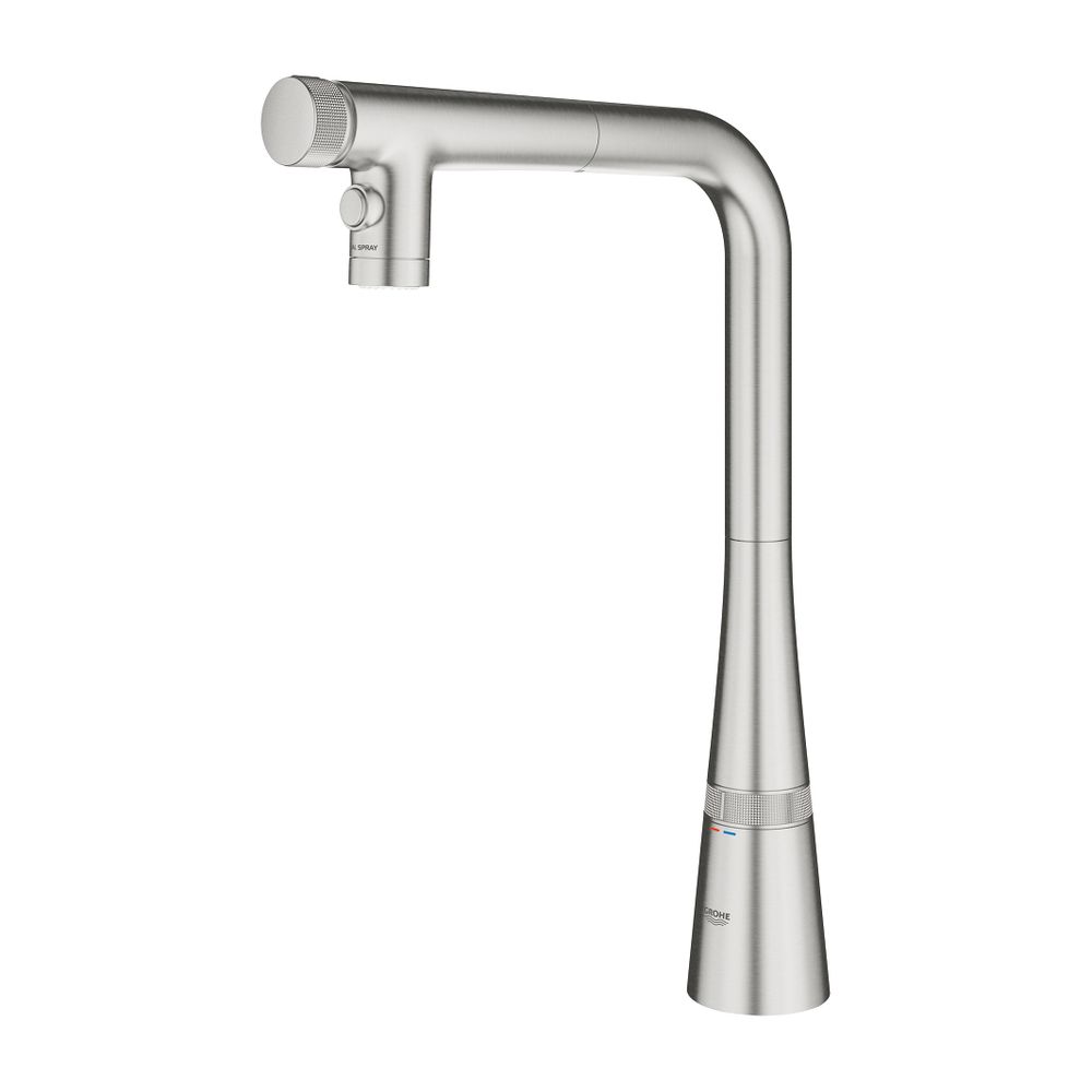 Grohe Spültischbatterie Zedra SmartControl Dual Spülbrause, Supersteel... GROHE-31886DC0 4005176745737 (Abb. 3)