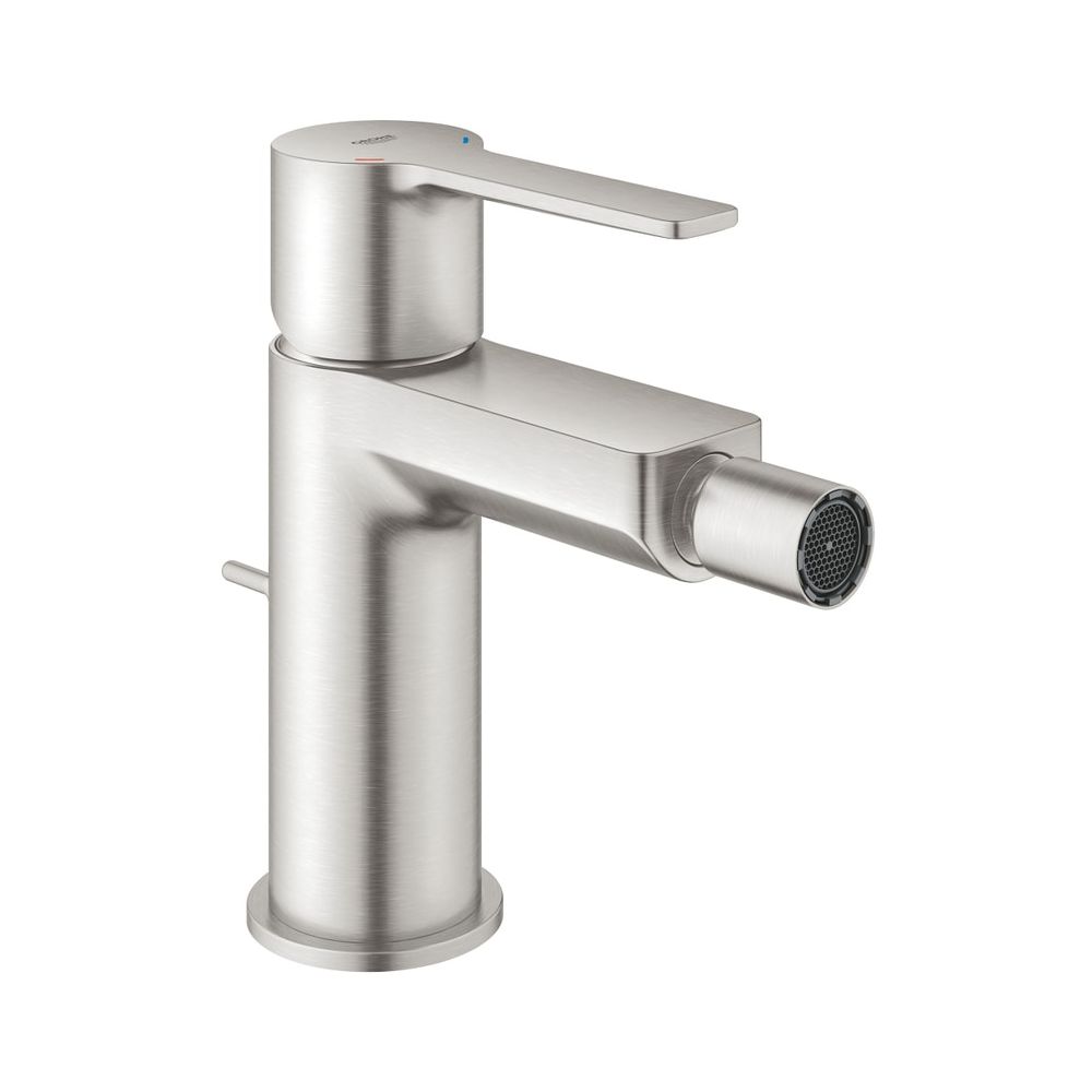 Grohe Lineare Einhand-Bidetbatterie 1/2" supersteel 33848DC1... GROHE-33848DC1 4005176412776 (Abb. 1)