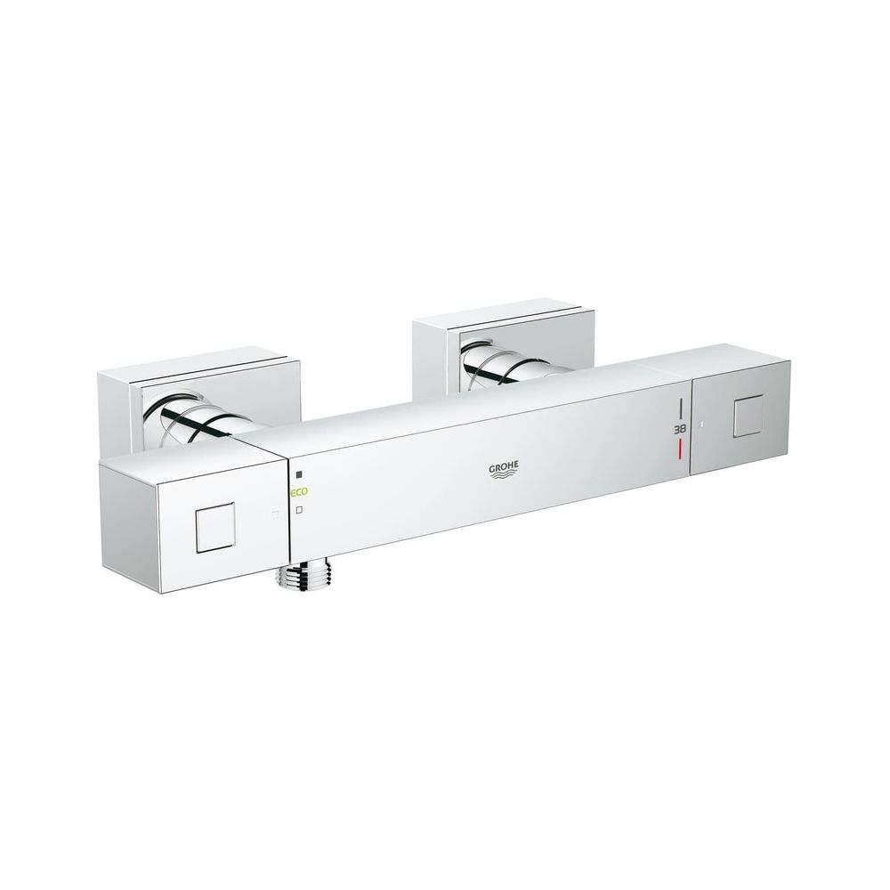 Grohe Grohtherm Cube Thermostat-Brausebatterie 1/2" chrom 34488000... GROHE-34488000 4005176940620 (Abb. 1)