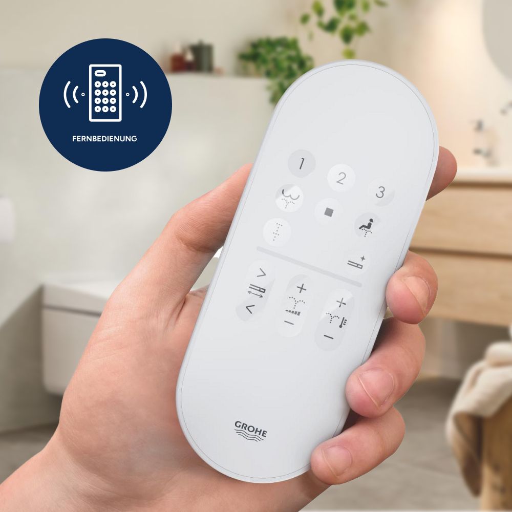 Grohe Sensia Pro Dusch-WC, Komplettanlage, für Unterputzspülkästen, Wandmontage, antiba... GROHE-36508SH0 4005176797101 (Abb. 6)