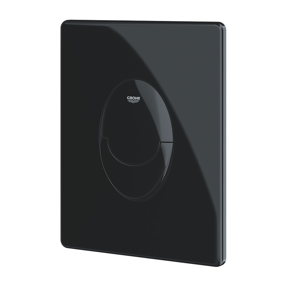 Grohe Skate Air WC-Betätigung 156x197mm, senkrechte Montage, Glossy Black, 2-Mengen- un... GROHE-38505KV0 4005176737831 (Abb. 2)