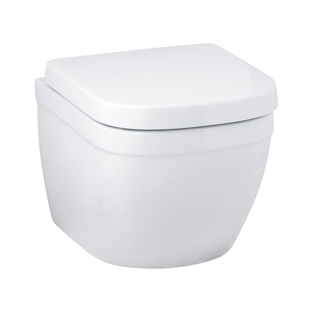 Grohe Euro Keramik Wand-Tiefspül-WC kompakt alpinweiß 39206000... GROHE-39206000 4005176344992 (Abb. 1)